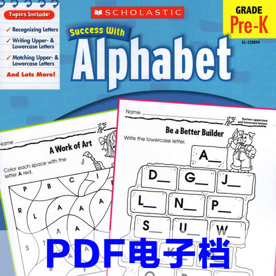 Scholastic Success with AlphabetѧֱӮ׶԰ĸϰ