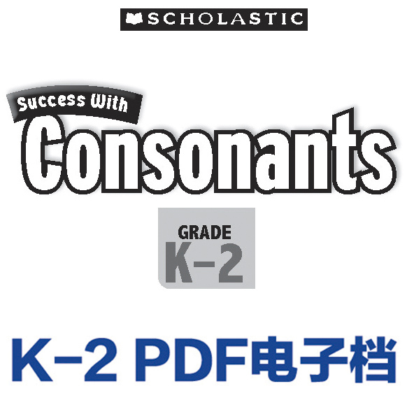 Scholastic Success with Consonants  GK-2 ϰ