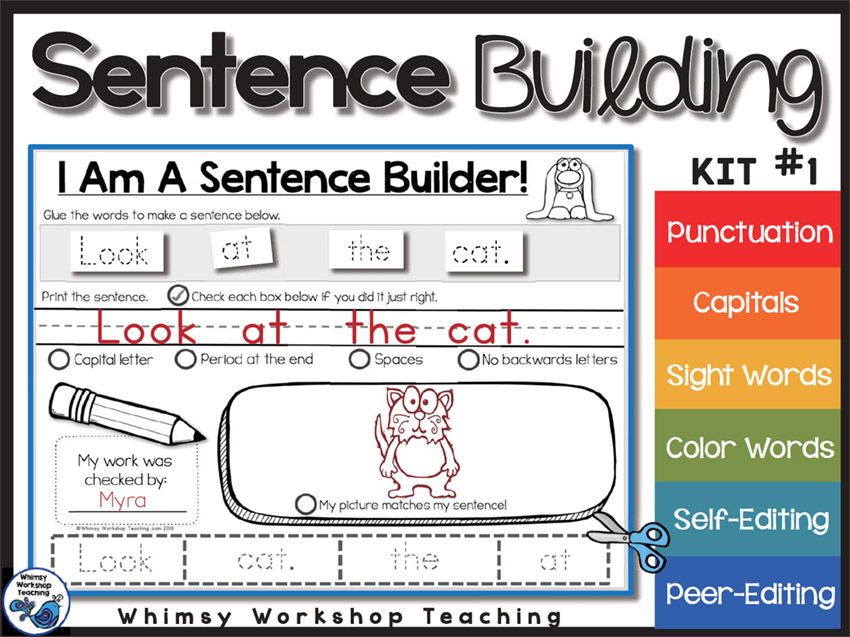 Sentence Building Kits1-3ϰ